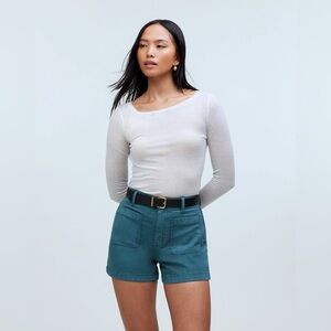 NWT- Madewell Emmett Short in Garment Dye Patch Pocket Edition- never worn sz 25